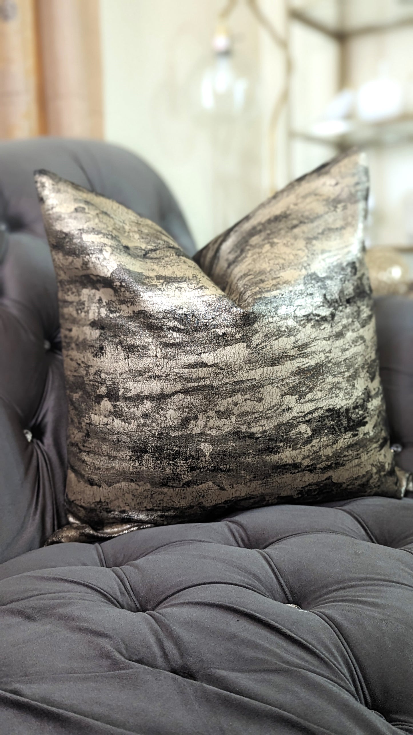 Wood Patterned Decorative Throw Pillow