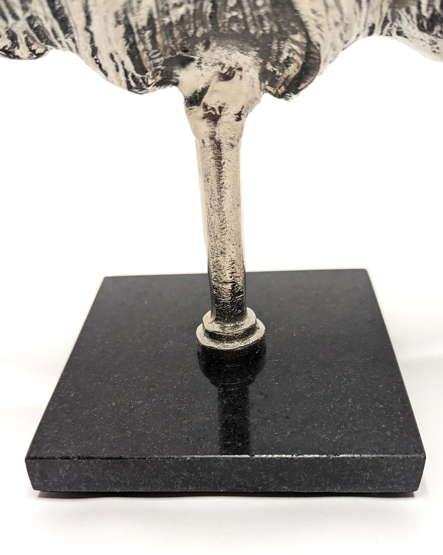Abstract Silver Burning Fire Ornament - 2 pcs