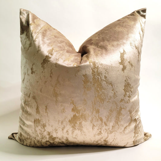 Deep Abstract Velvet Decorative Throw Pillow